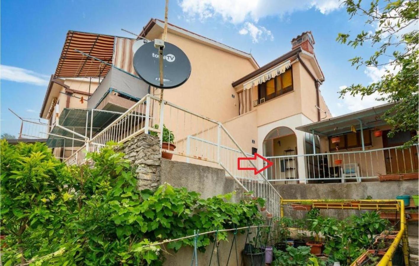 Apartman Ema 4+2 Koromačno Buitenkant foto